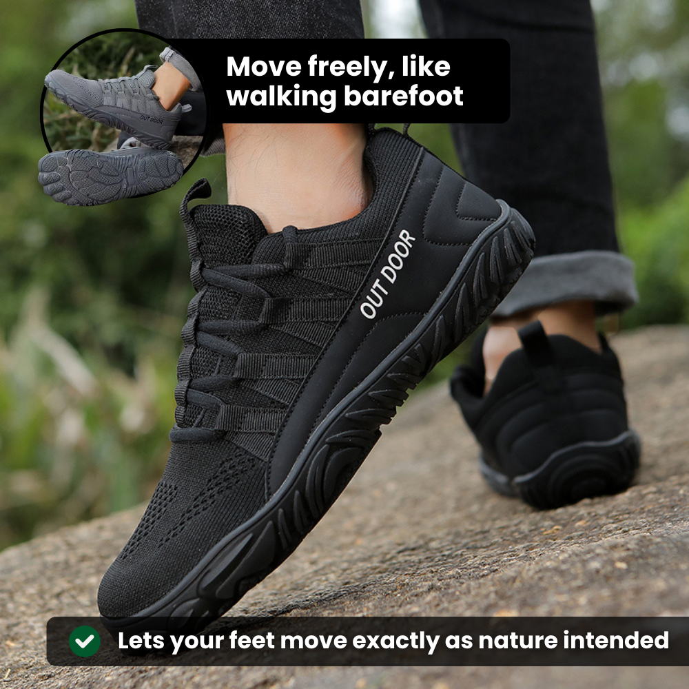 Pathway – Barfotaskor för utomhusbruk för bred komfort och hälsosam hållning (unisex)