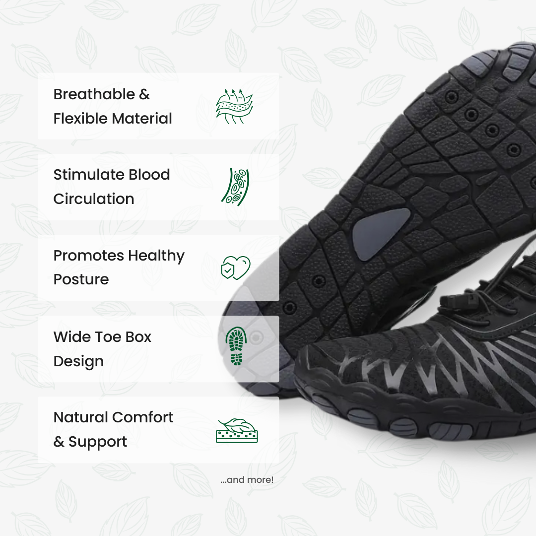 Nordic Flow – Naturliga barfotaskor för smärtfri gång och hållning (unisex)