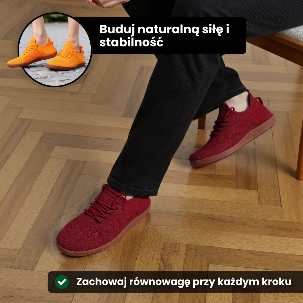Pace One – całodniowe buty barefoot zapewniające naturalny komfort i równowagę (unisex)