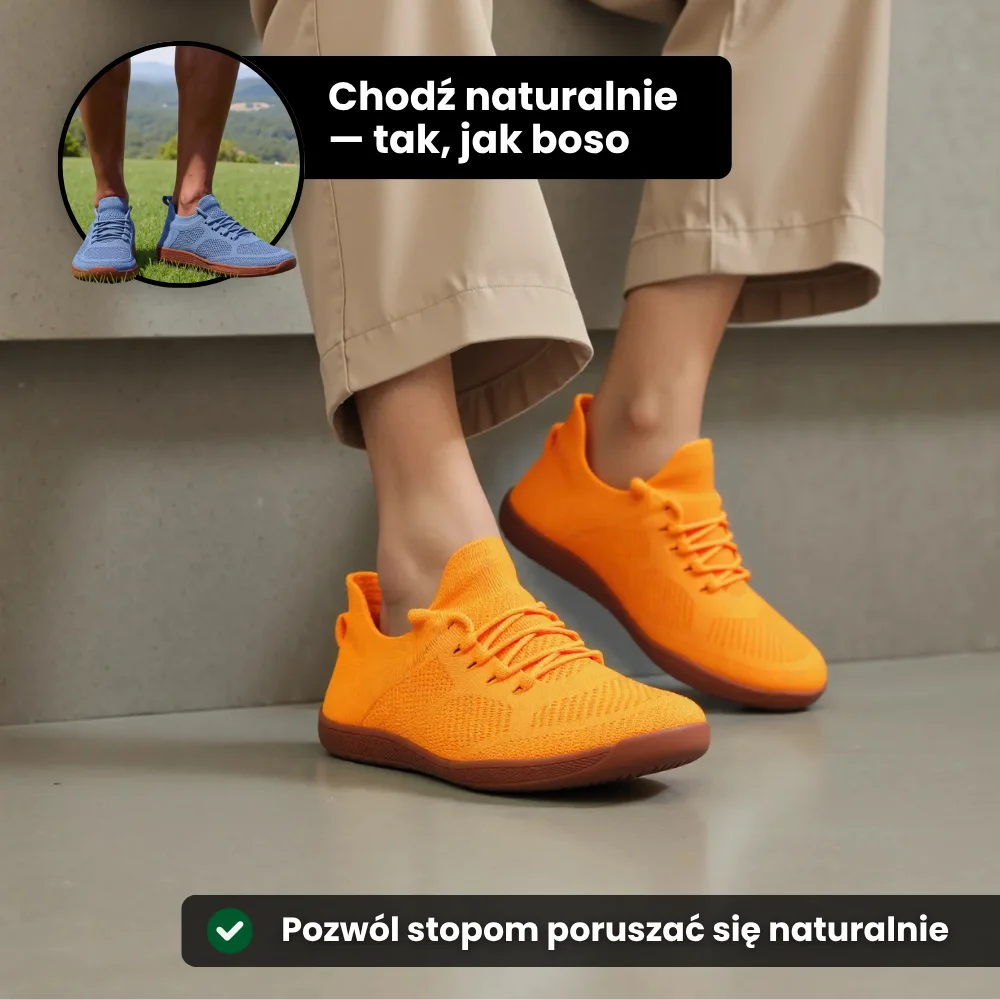 Pace One – całodniowe buty barefoot zapewniające naturalny komfort i równowagę (unisex)