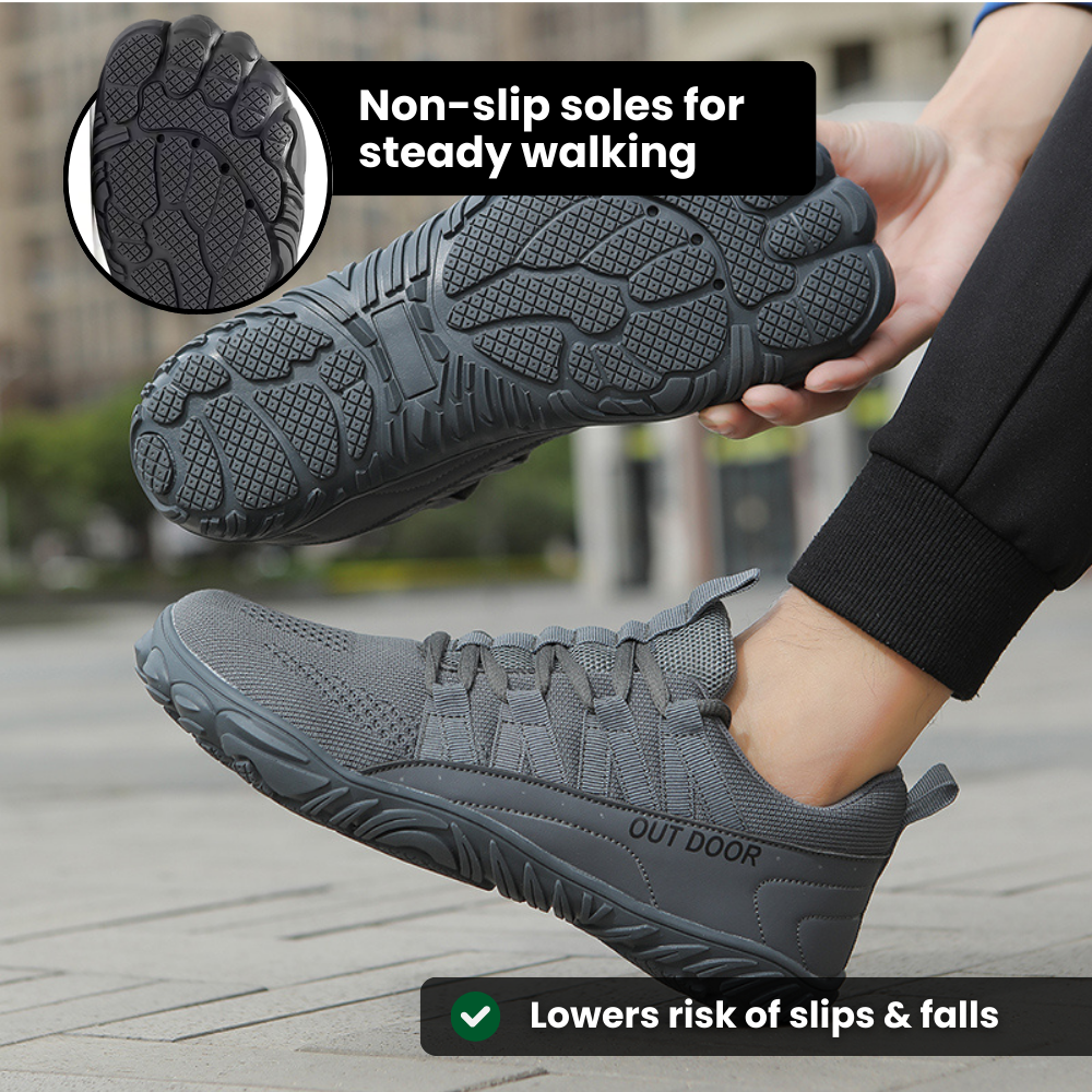 Pathway – Barfotaskor för utomhusbruk för bred komfort och hälsosam hållning (unisex)