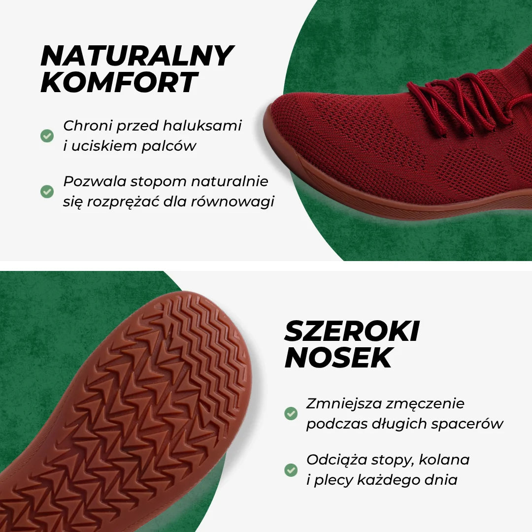 Pace One – całodniowe buty barefoot zapewniające naturalny komfort i równowagę (unisex)