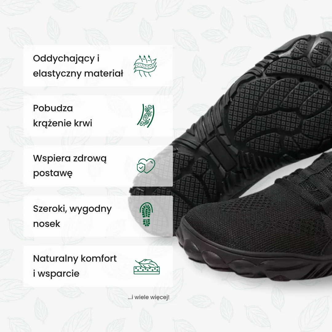Pathway – buty outdoorowe Barefoot zapewniające szeroki komfort i zdrową postawę (unisex)