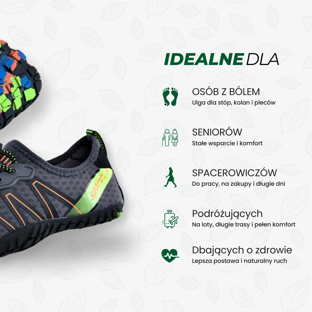 Align – buty barefoot dla lepszej postawy i wygody przez cały dzień (unisex)