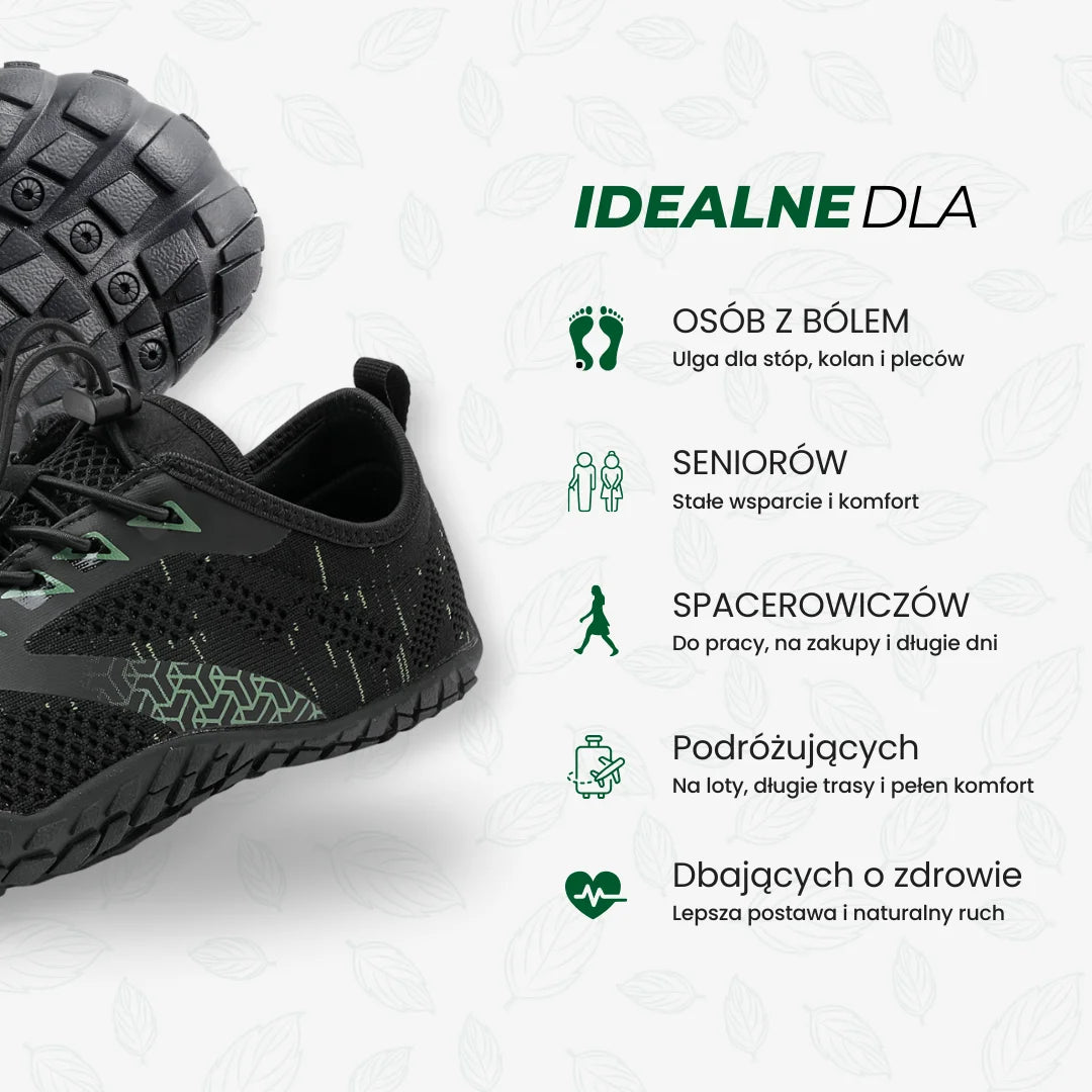 True Form – buty barefoot zapewniające naturalną postawę i wygodę (unisex)