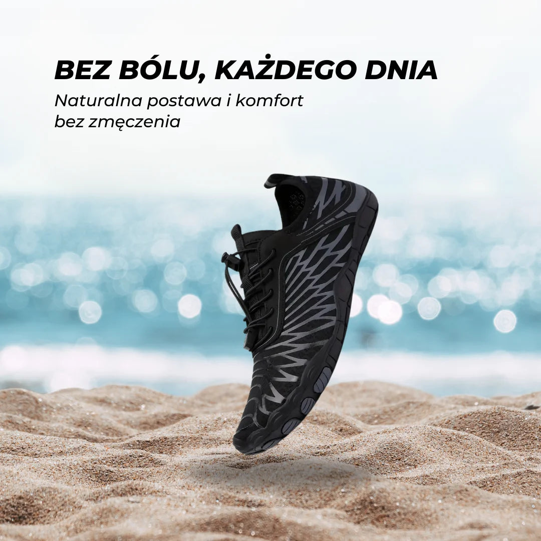 Nordic Flow – Naturalne buty do chodzenia boso, zapewniające bezbolesne chodzenie i prawidłową postawę (unisex)